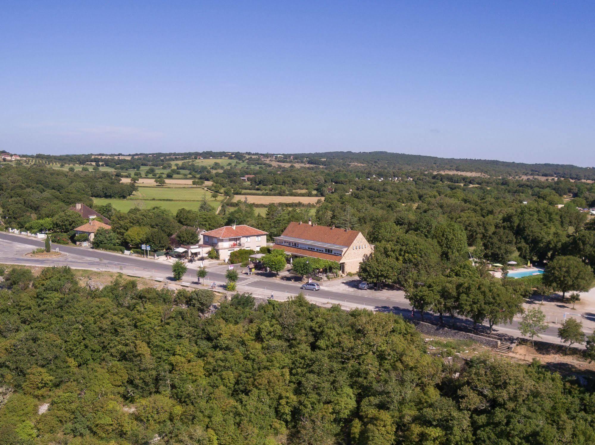 Logis Hotels - Le Bellaroc - Hotel 2 Etoiles Et Restaurant Rocamadour Zewnętrze zdjęcie