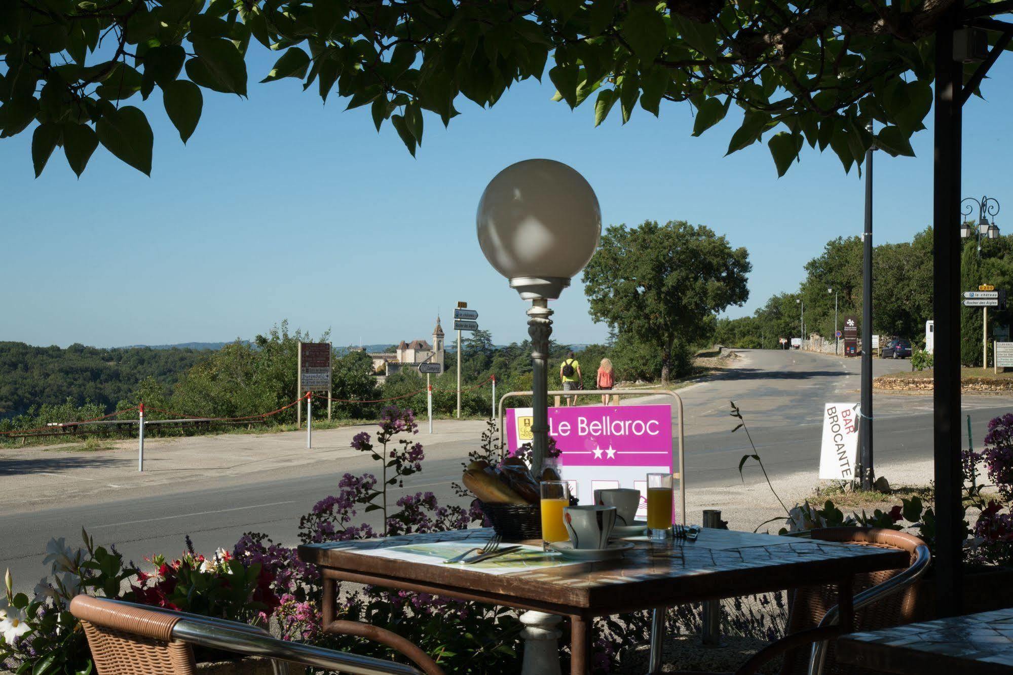 Logis Hotels - Le Bellaroc - Hotel 2 Etoiles Et Restaurant Rocamadour Zewnętrze zdjęcie